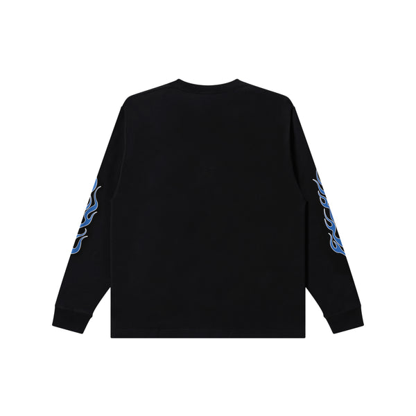 MIKADO FAME FLAME L/S TEE BLACK