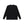 RIB EMBROIDERED THERMAL L/S TEE BLACK
