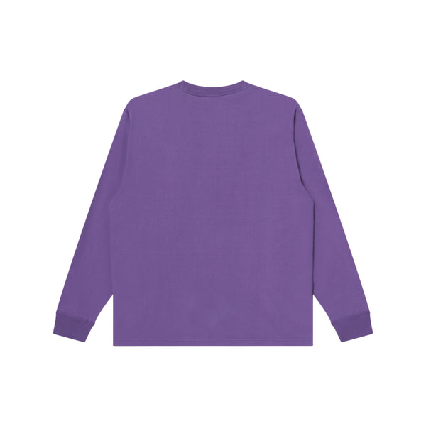 SMALL OG LABEL HEAVYWEIGHT L/S TEE PURPLE