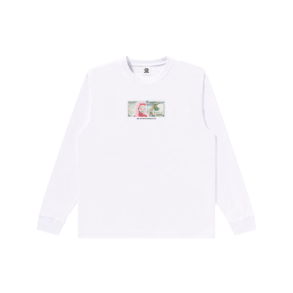 T-REX BILL L/S TEE WHITE