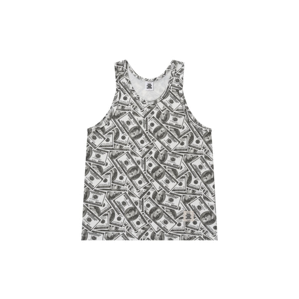 HUNDREDS PATTERNED THERMAL TANK TOP