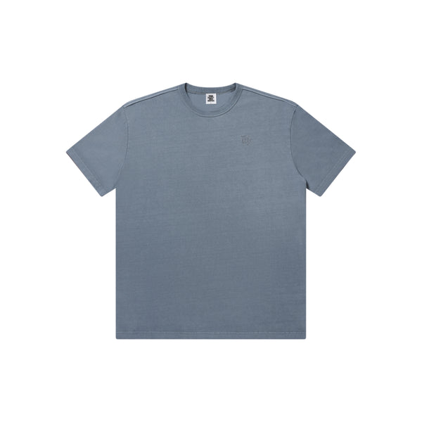 EMBLEM EMBROIDERED LIGHTWEIGHT TEE NAVY