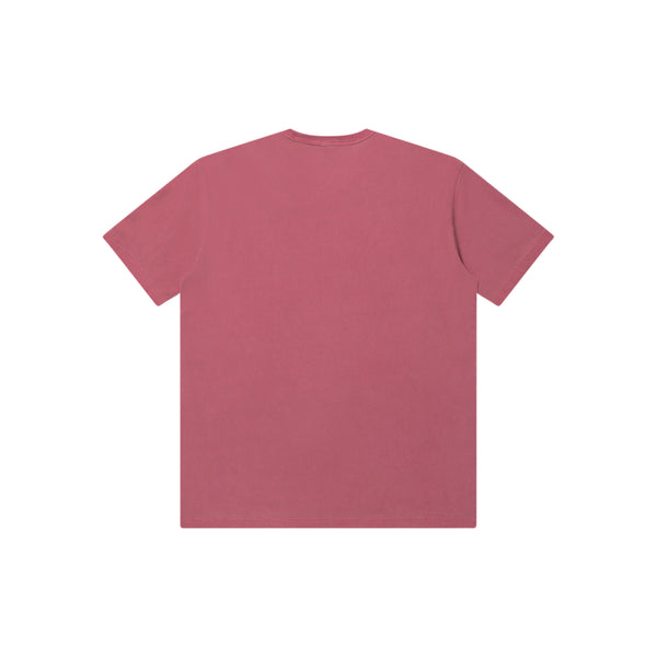 EMBLEM EMBROIDERED LIGHTWEIGHT TEE PINK