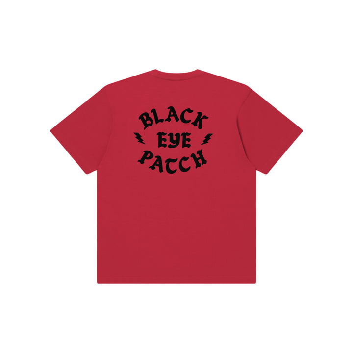 HEATED WORDS TEE RED