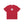CASH SPORT LABEL TEE RED