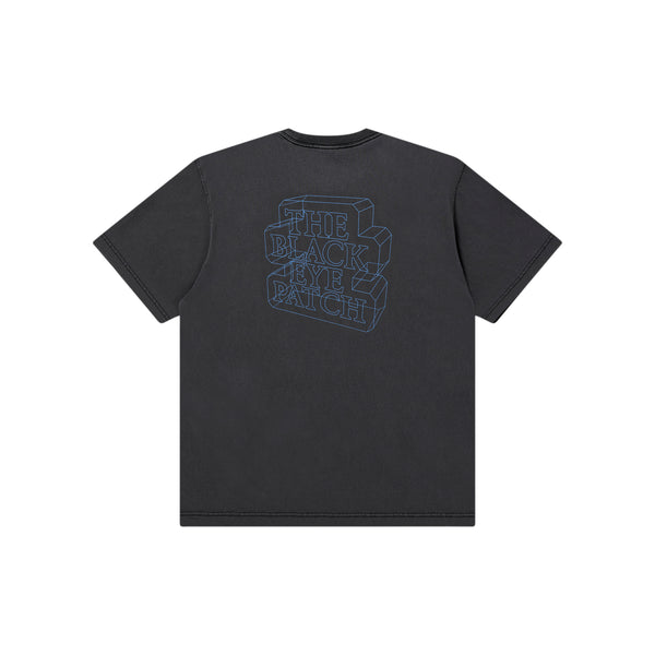 POLYGON OG LABEL TEE WASHED BLACK