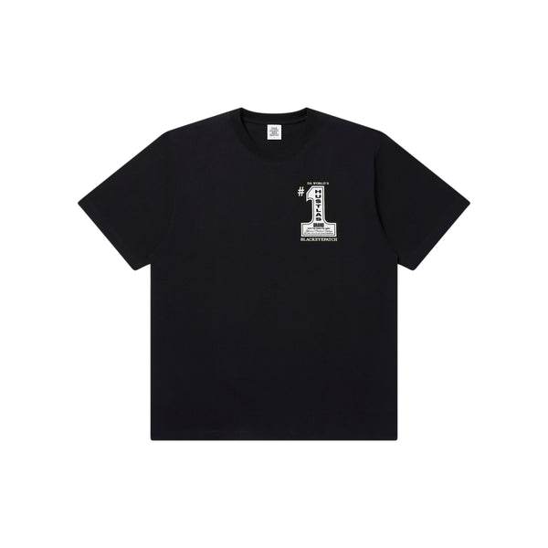 NUMBER ONE HUSTLAS TEE BLACK