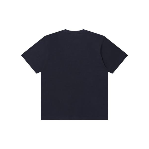 SLOPPY SCRIPT TEE NAVY