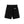 Jeans Logo Reflector Patch Shorts, Black