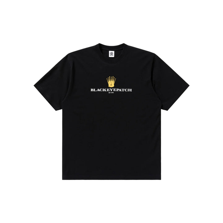 ROYAL CROWN LOGO TEE BLACK