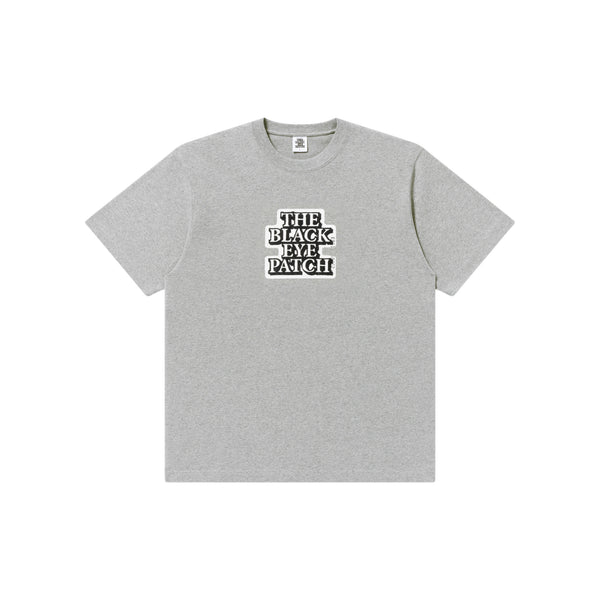 OG LABEL TEE HEATHER GRAY
