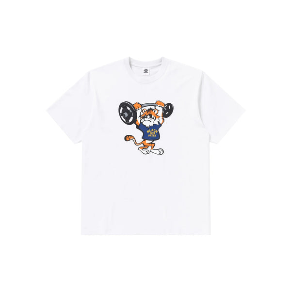 WEIGHTLIFT TEE WHITE