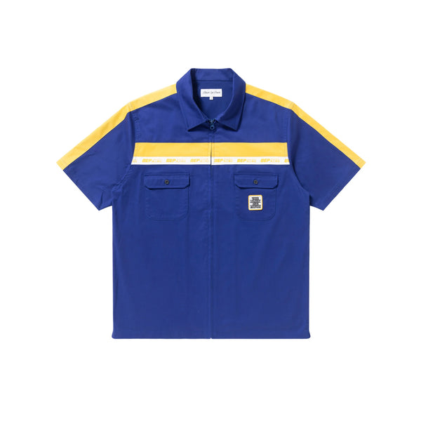 GENUINE PRODUCT RACING WORK SHIRT BLUE