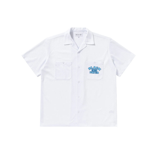 AREA CODE S/S MESH SHIRT WHITE