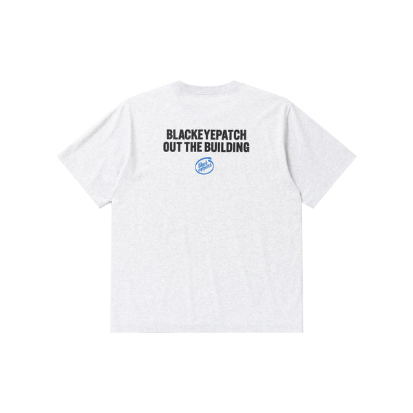 Out the Building Tee Ash