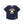 Crown Logo Ribbed Tee, Navy