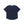 Crown Logo Ribbed Tee, Navy