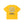 REFLECTIVE DRAGON SWIRL LOGO TEE MUSTARD