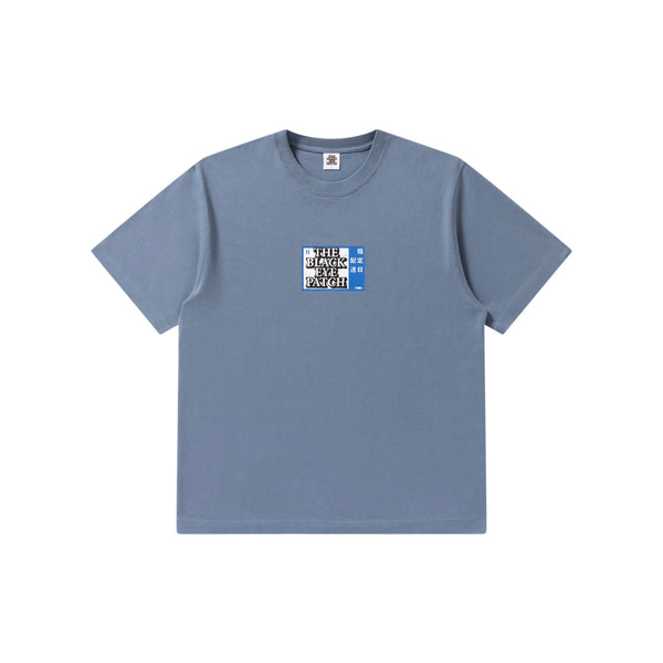 Scheduled Delivery Label Tee, Dark Blue