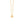 KANJI PARTS PENDANT NECKLACE GOLD