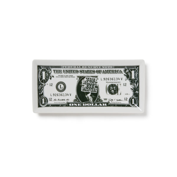 DOLLAR BILL CERAMIC TRAY