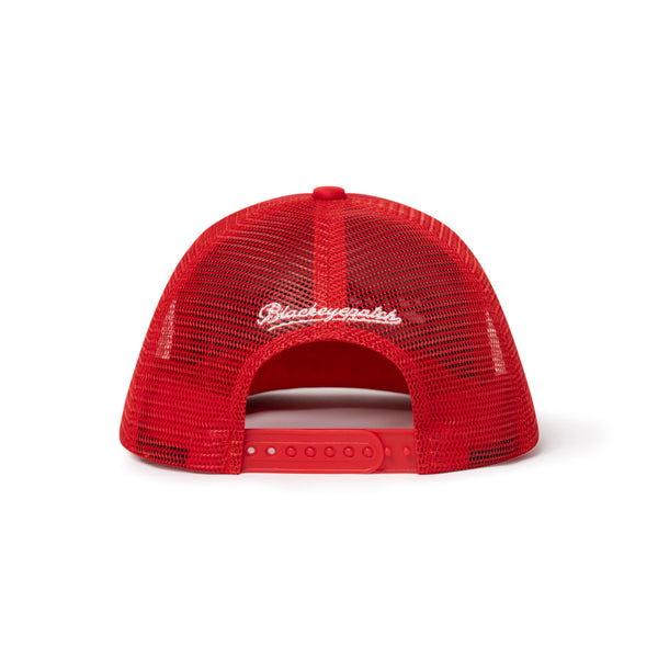 FASTHAND SCRIPT DOLLAR BILL MESH CAP RED