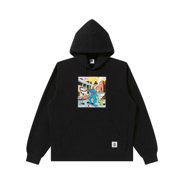 STREET NINJA HOODIE BLACK