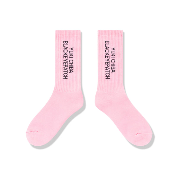 YUKI CHIBA "億万長者" HWC SOCKS PINK