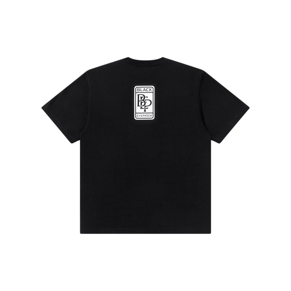 TUFF CITY ROLLER TEE BLACK