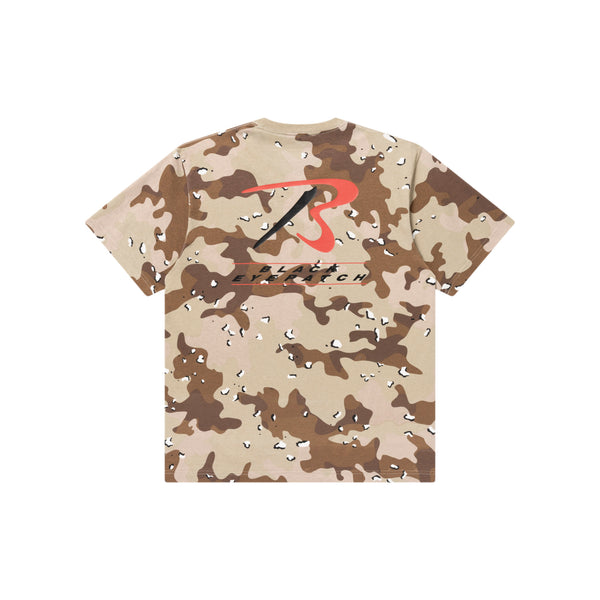 FIELDGEAR LOGO TEE DESERT CAMO