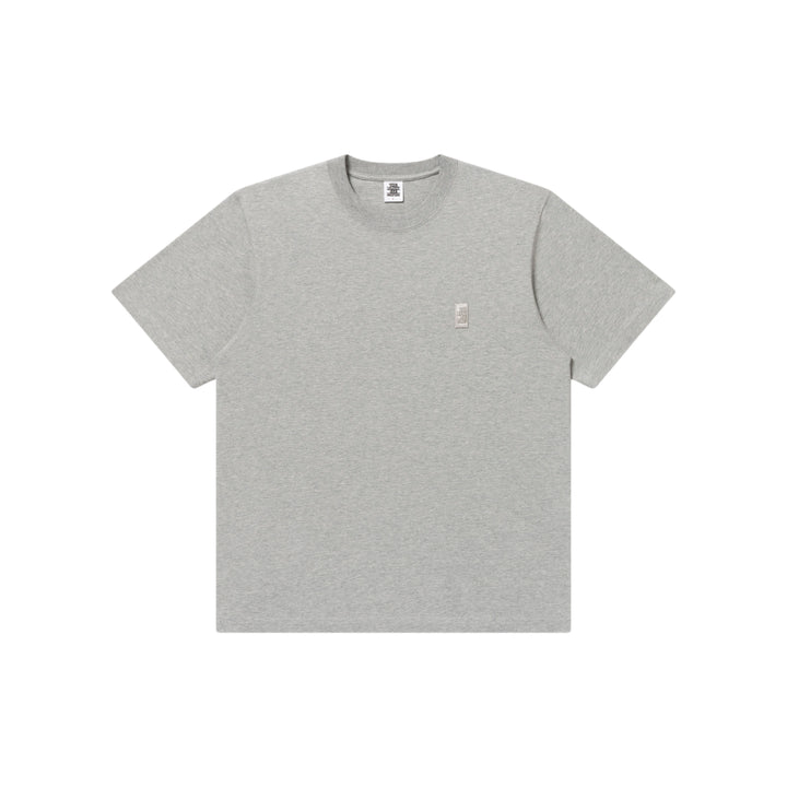 HEAVY WEIGHT SMALL HWC TEE HEATHER GRAY