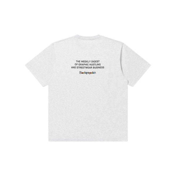 TOP CHART LOGO TEE ASH