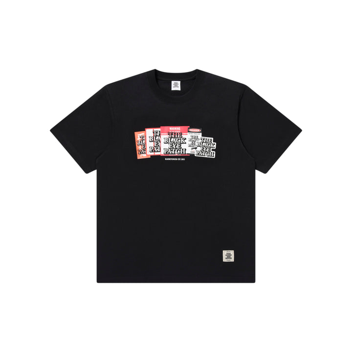 LABEL PACK TEE BLACK