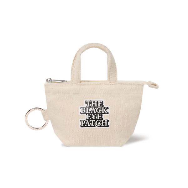 OG LABEL TOTE KEYCHAIN OFF WHITE
