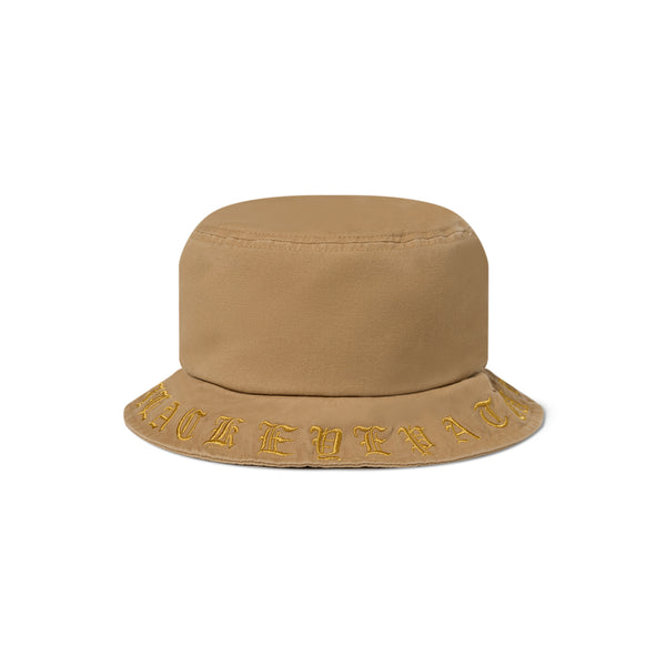 OE BRIMMED BUCKET HAT BEIGE