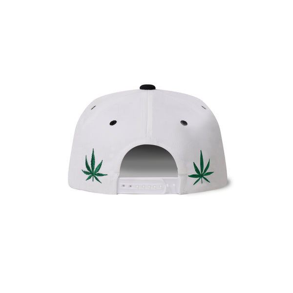 LONGLIVE BEP SNAPBACK CAP WHITE/BLACK