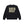 REFLECTIVE VINTAGE B EMBLEM CREW SWEAT BLACK