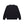 RHINESTONED OG LABEL CREW  SWEAT BLACK