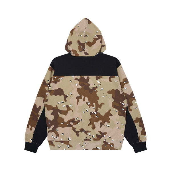 SMALL OG 2 TONE ZIP HOODIE DESERT CAMO/BLACK
