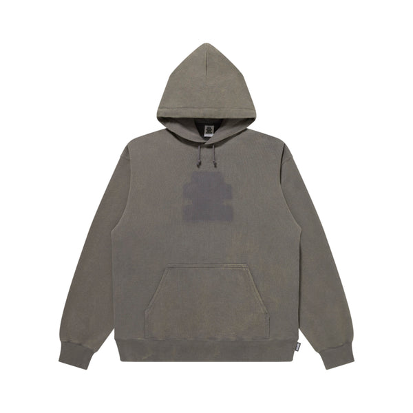 BEP WAS HERE FADED HOODIE CHARCOAL