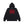GRINDCORE LOGO HOODIE BLACK/RED