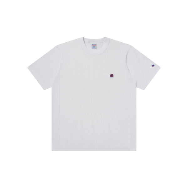 SMALL OG LABEL REVERSE WEAVE S/S TEE WHITE