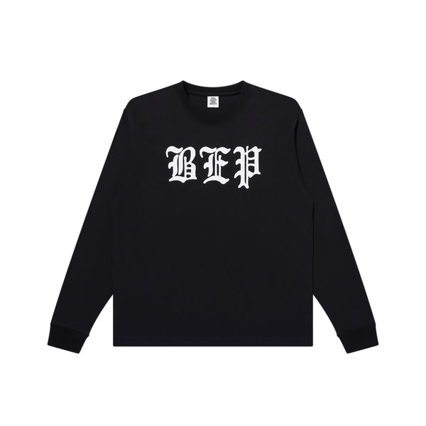 3 LETTER OE L/S TEE BLACK