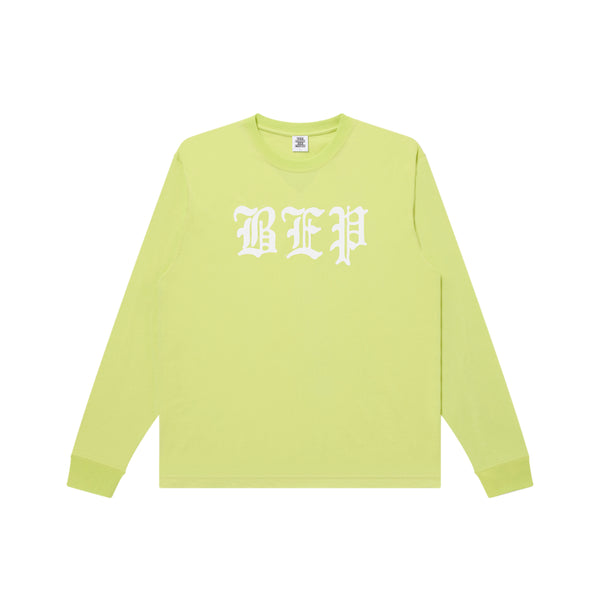 3 LETTER OE L/S TEE NEON YELLOW