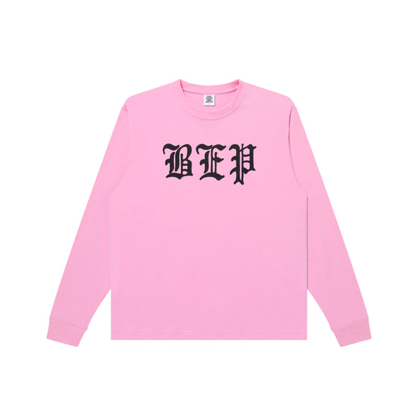 3 LETTER OE L/S TEE PINK