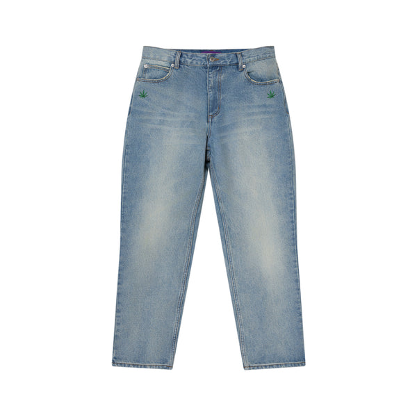 WEED ICON BAGGY JEANS INDIGO