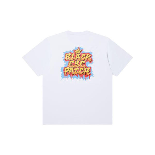 OLD SCHOOL LETTERS TEE WHITE