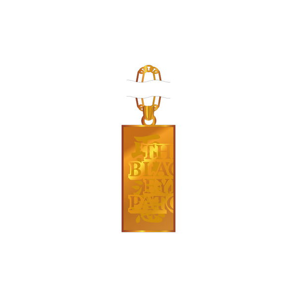 HWC LABEL PENDANT NECKLACE