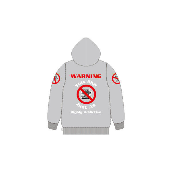 WARNING OG HOODIE HEATHER GRAY
