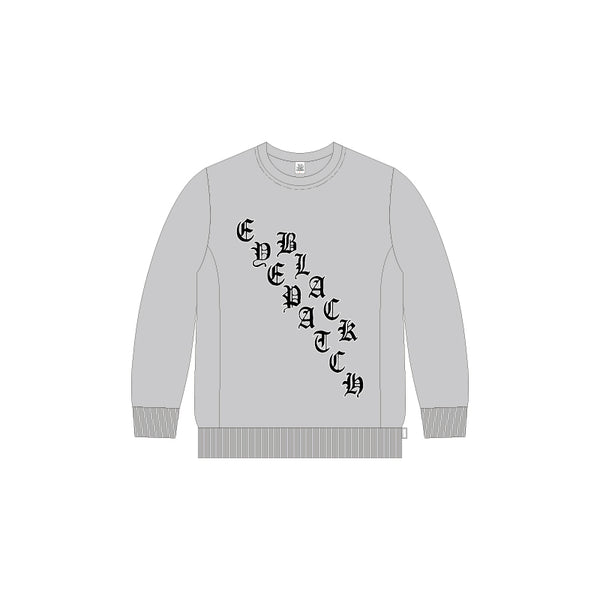 OE SPORTS CREW SWEAT HEATHER GRAY